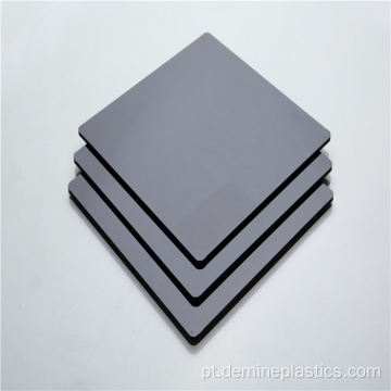 Painel de policarbonato sólido preto de qualidade 48 &#39;&#39; x 96 &#39;&#39;